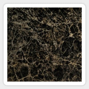 Black and Gold Granite Marble Stone Sticker